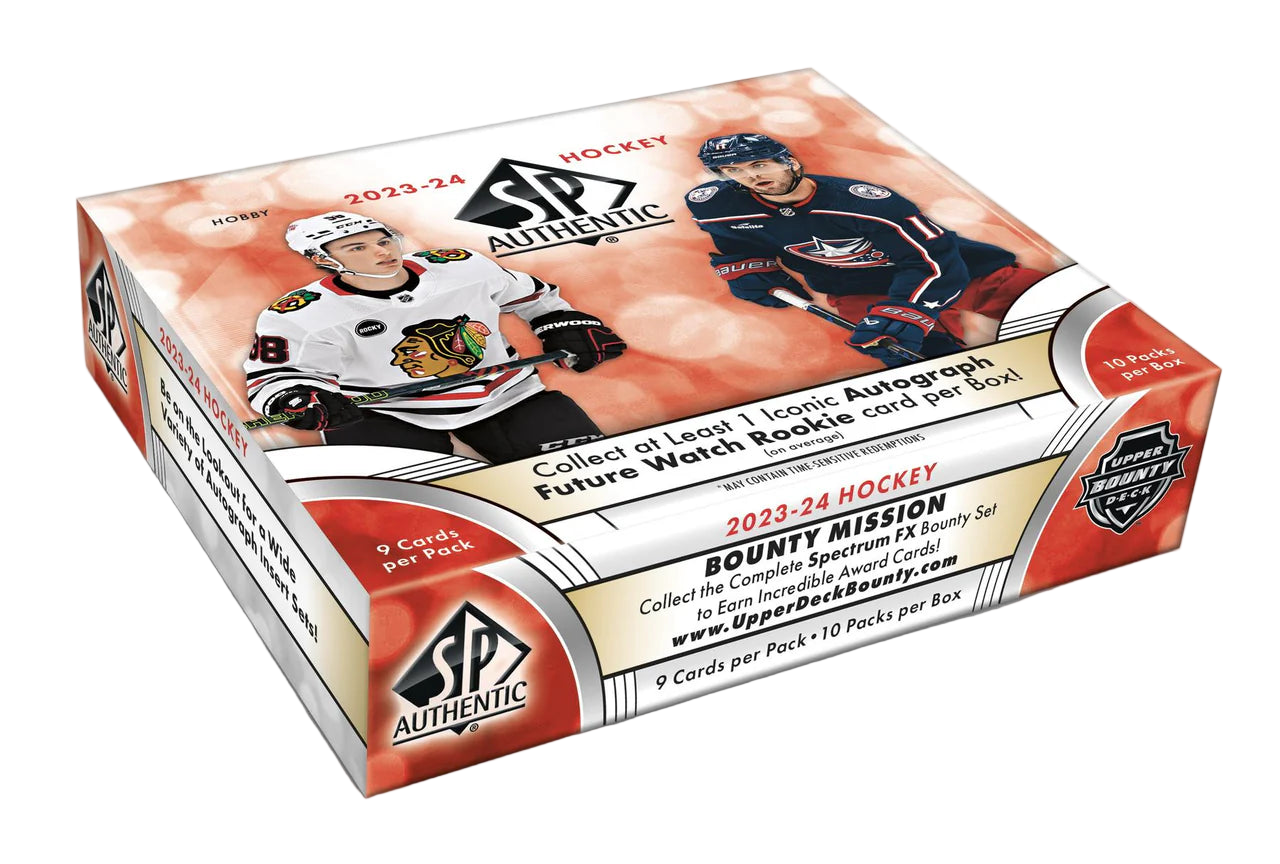 2023/24 Upper Deck SP Authentic Hockey Hobby Box