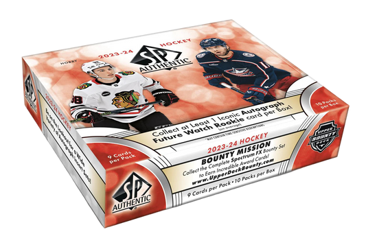2023/24 Upper Deck SP Authentic Hockey Hobby Box