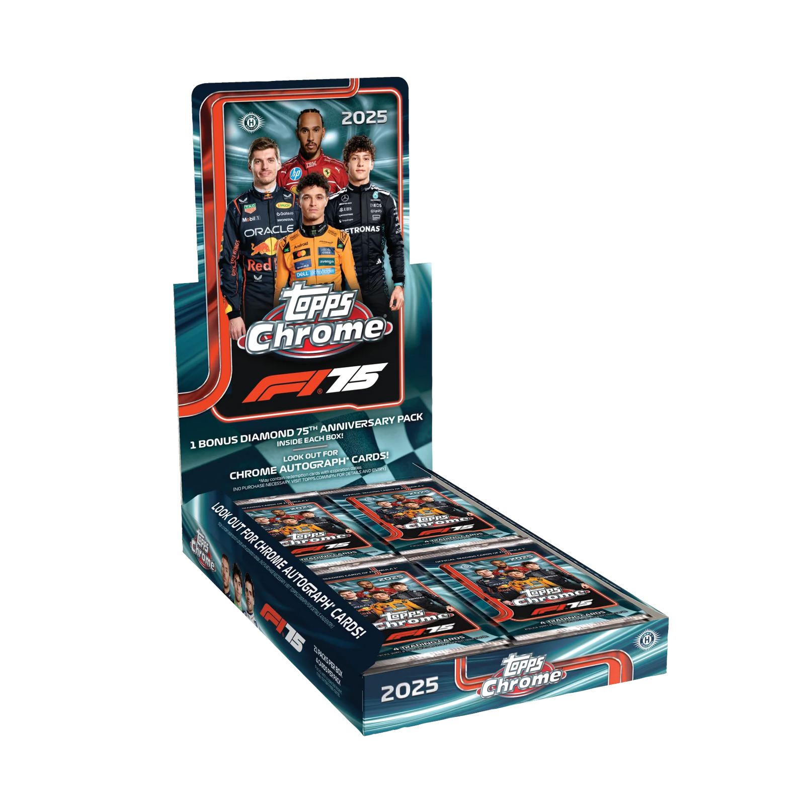 2025 Topps Chrome F1 Hobby Box