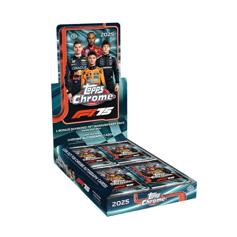 2025 Topps Chrome F1 Hobby Box