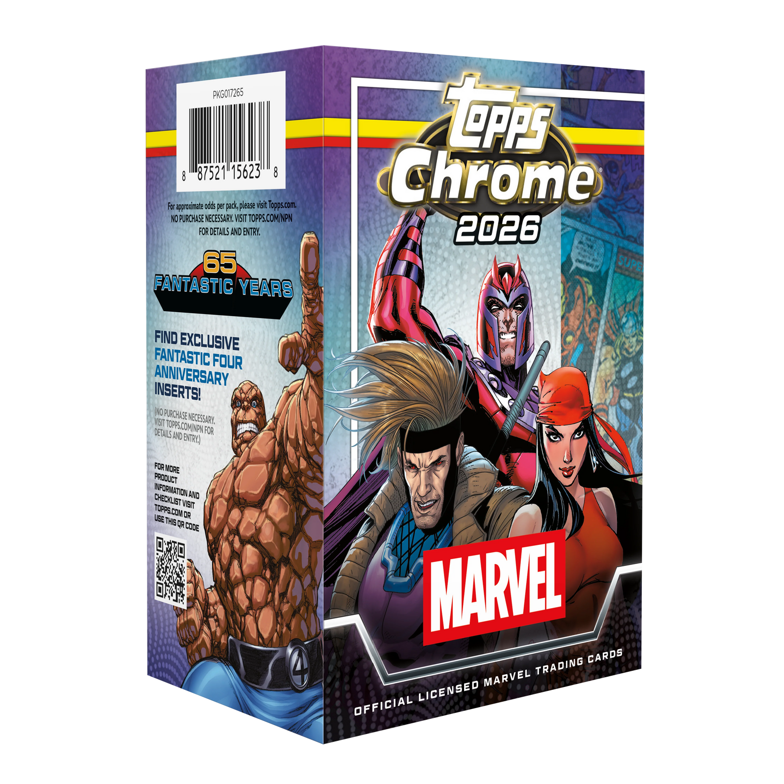 2026 Topps Chrome Marvel Comics - Value Box (PRE-ORDER)