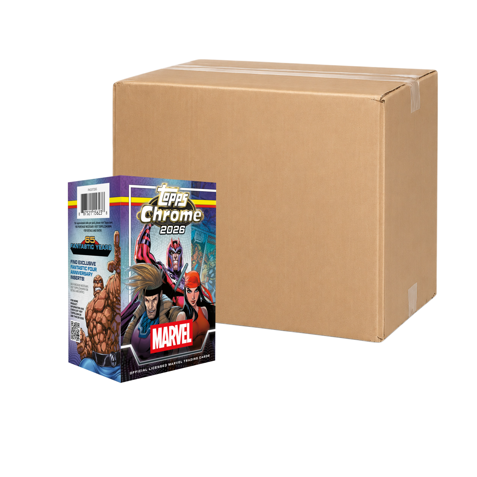 2026 Topps Chrome Marvel Comics - Value Case (PRE-ORDER)