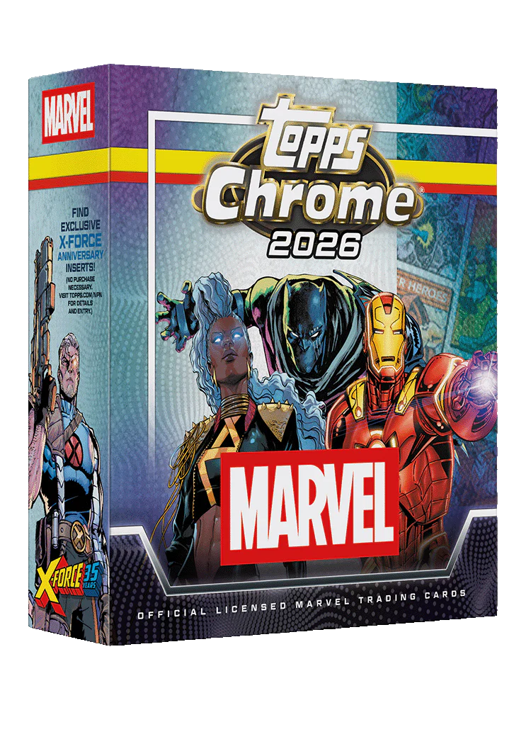 2026 Topps Chrome Marvel Comics - Mega Box (PRE-ORDER)