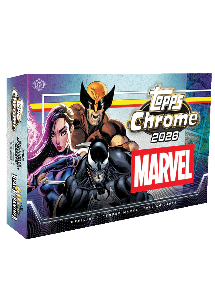 2026 Topps Chrome Marvel Comics - Hobby Box (PRE-ORDER)