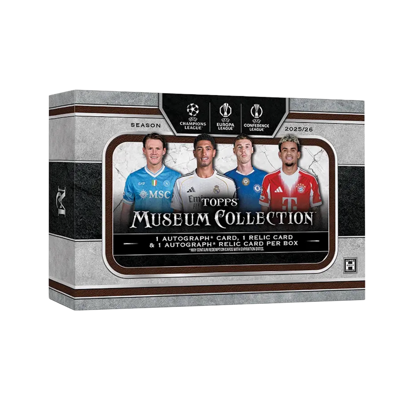 2025-26 Topps Museum Collection UEFA Club Competitions Hobby Box (PRE-ORDER)