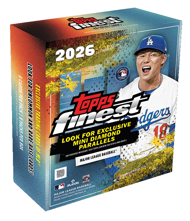 2026 Topps Finest Baseball - Mega Box (PRE-ORDER)