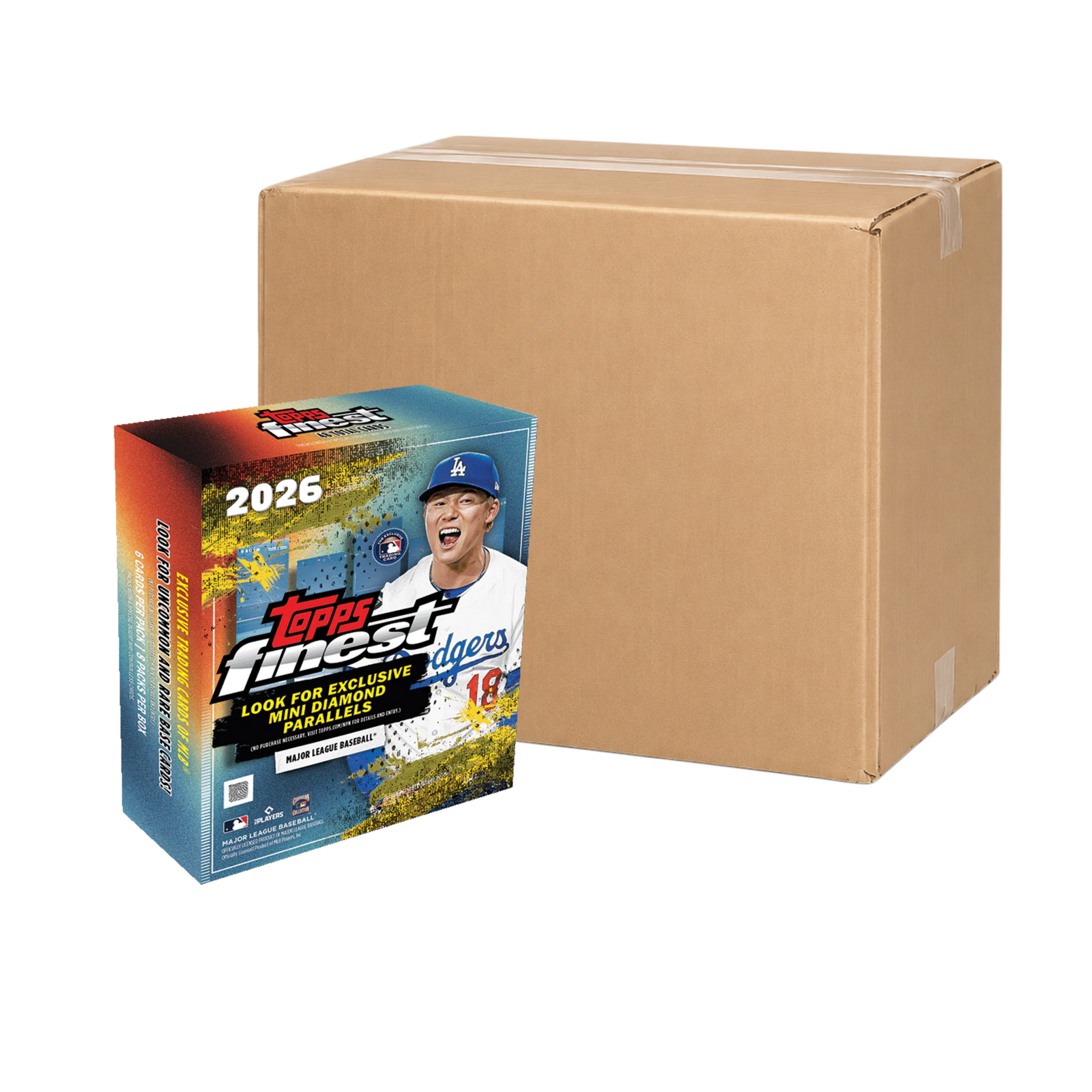 2026 Topps Finest Baseball - Mega Case (PRE-ORDER)