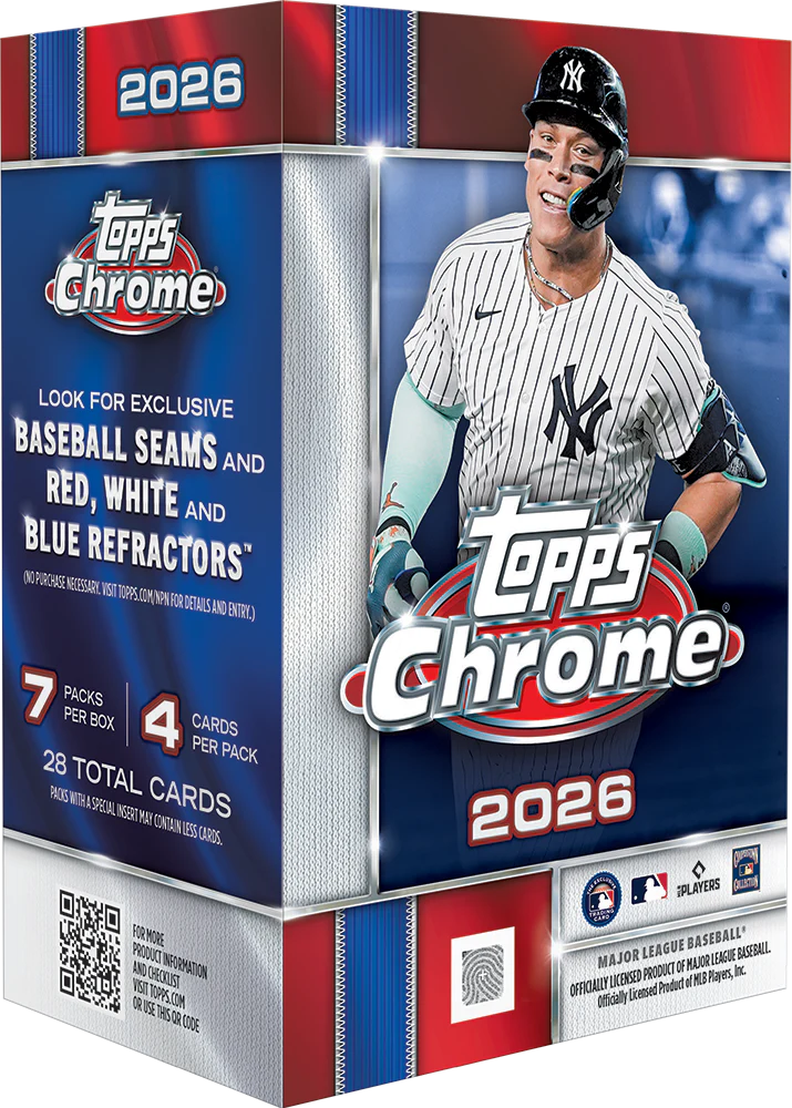 2026 Topps Chrome Baseball - Value Box (PRE-ORDER)