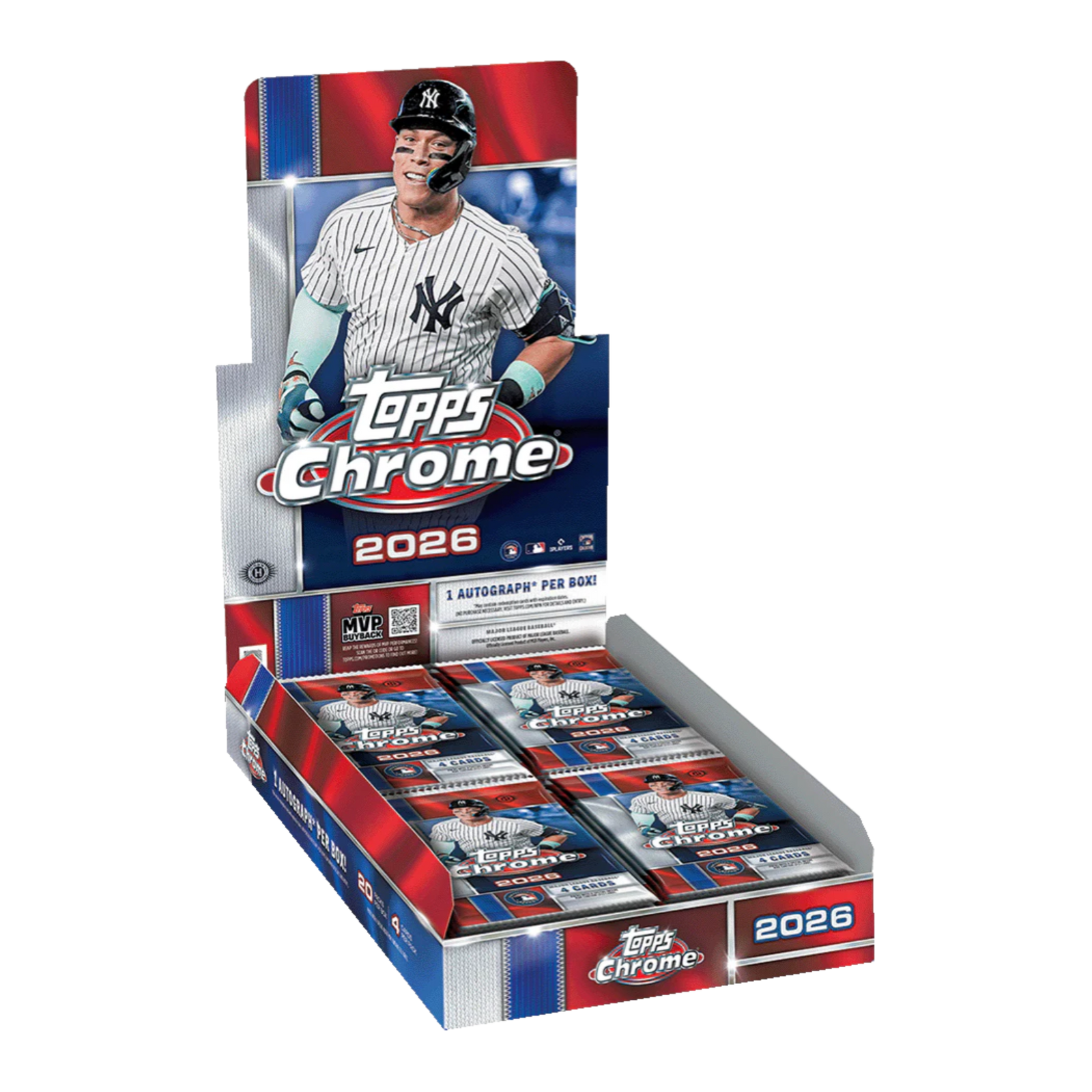 2026 Topps Chrome Baseball - Hobby Box (PRE-ORDER)