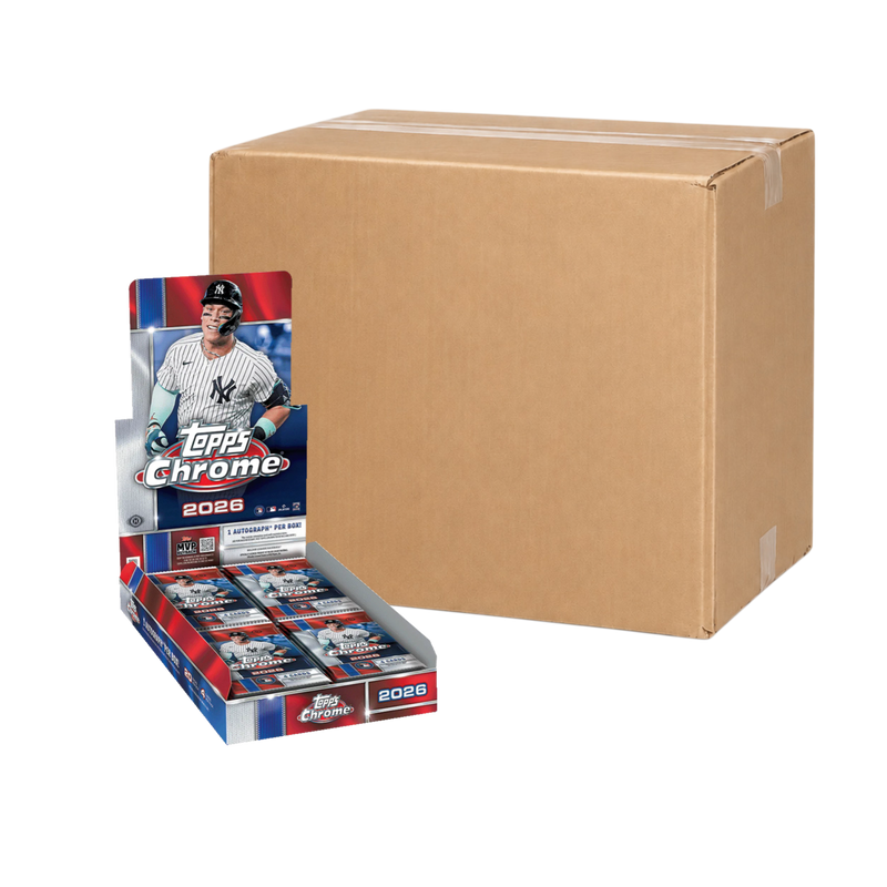 2026 Topps Chrome Baseball - Hobby Case (PRE-ORDER)