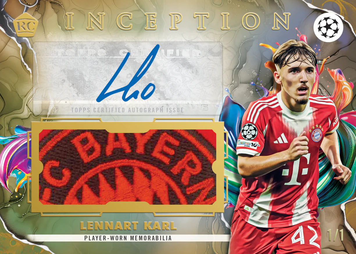 Topps Inception UEFA Club Competitions 2025/26 Case (PRE-ORDER)