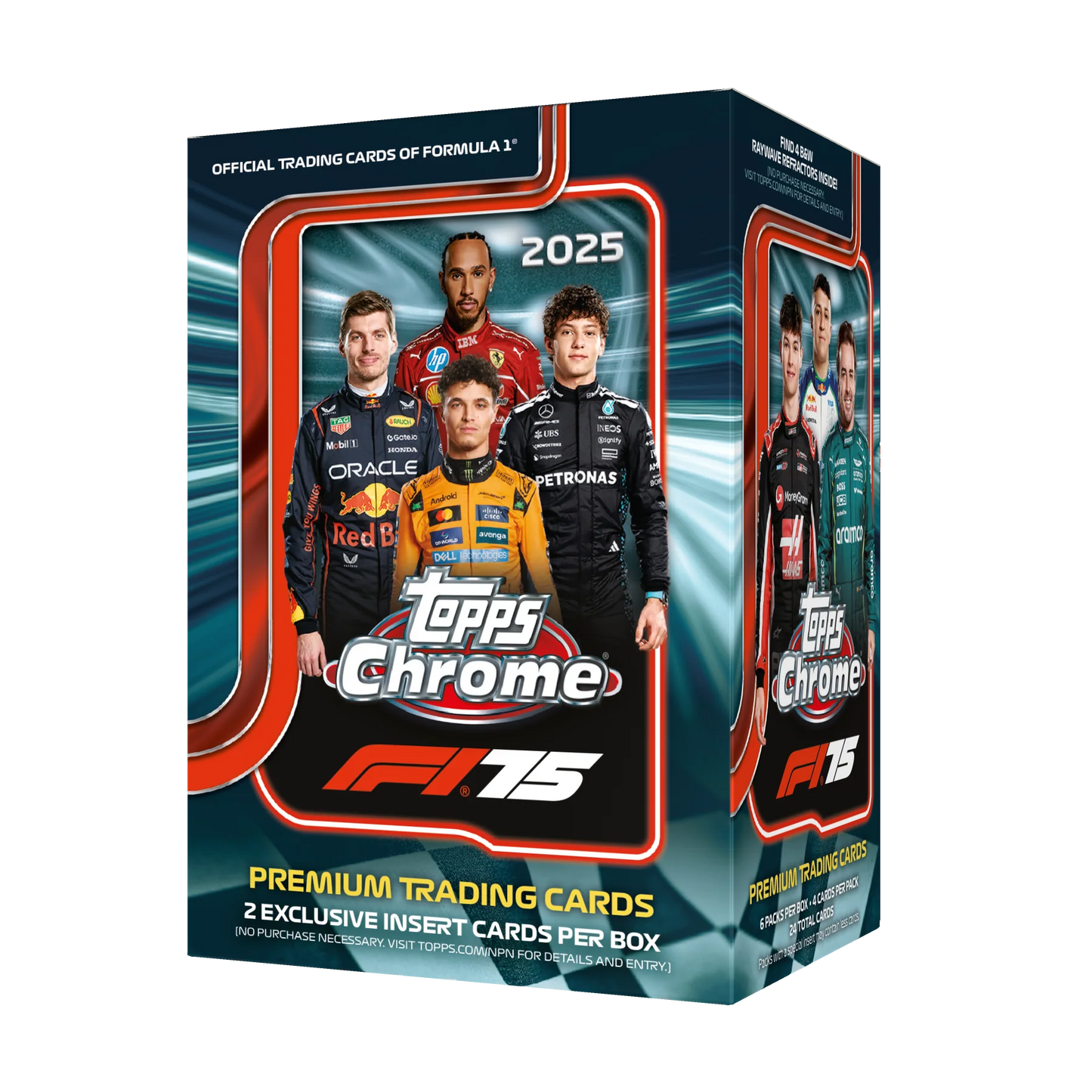 2025 Topps Chrome Formula 1 Value Box (PRE-ORDER)