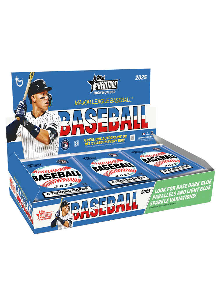 2025 Topps Heritage High Number Baseball Hobby Box