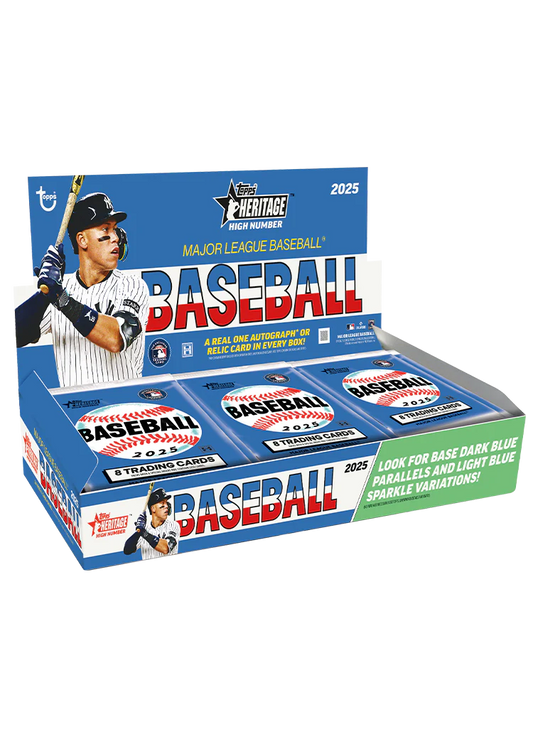 2025 Topps Heritage High Number Baseball Hobby Box