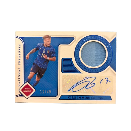 IMMOBILE - 2022 Panini National Treasures RTWC /49 Auto Patch