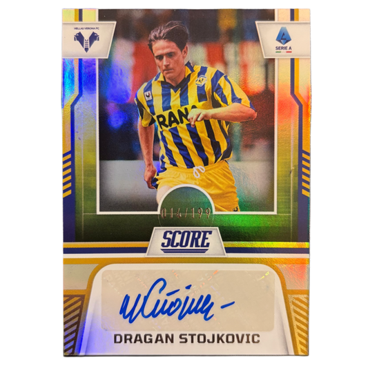STOJKOVIC - 2023/24 Panini Score Serie A /199 Auto
