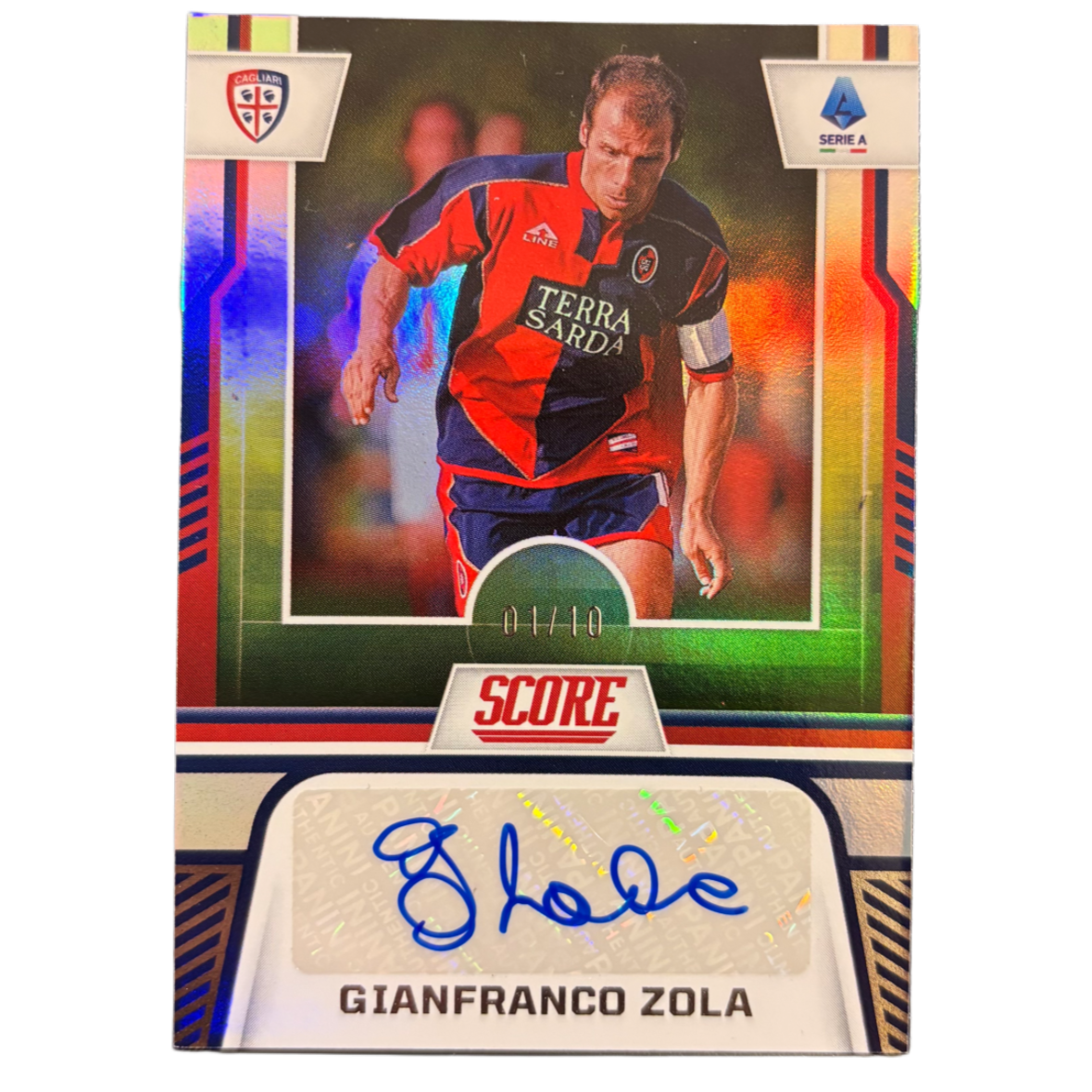 ZOLA - 2023/24 Panini Score Serie A /10 Auto