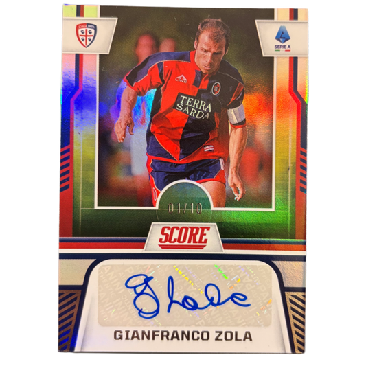 ZOLA - 2023/24 Panini Score Serie A /10 Auto