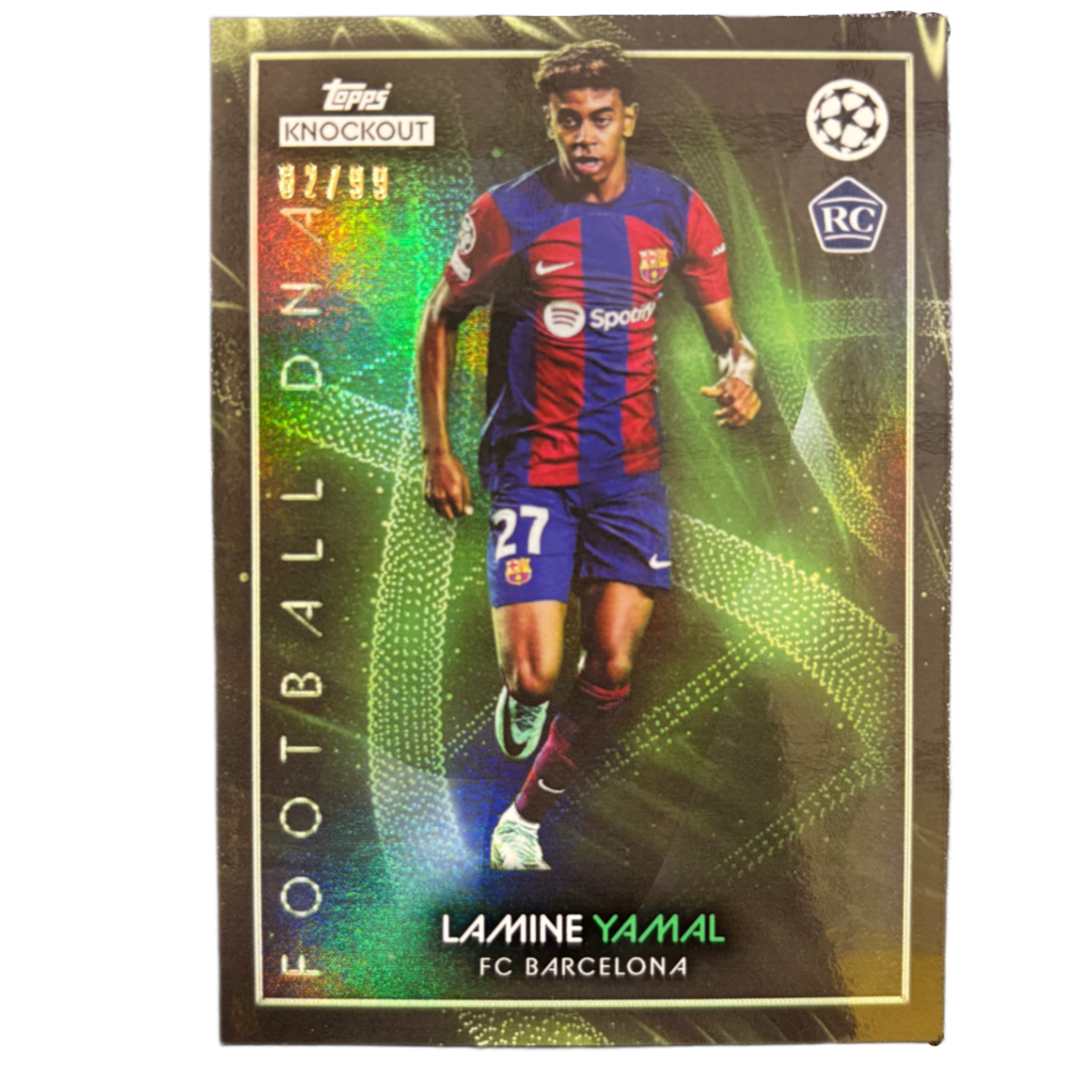 YAMAL - 2023/24 Topps Knockout /99 RC