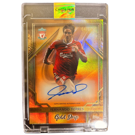 TORRES - 2023/24 Topps Liverpool Team Set /25 Auto