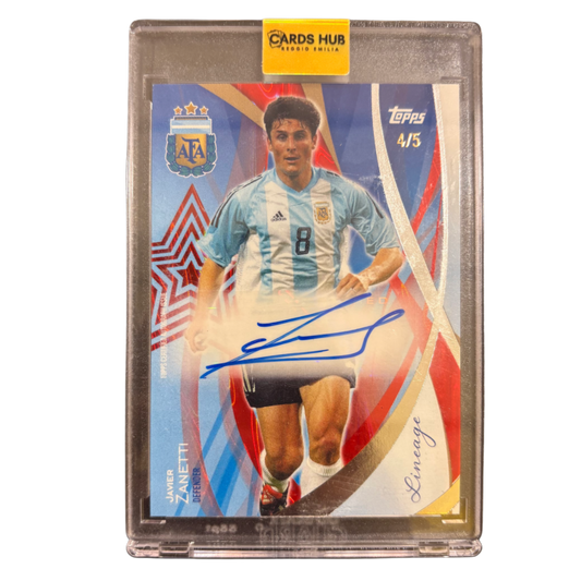 ZANETTI - 2024 Topps Lineage Argentina /5 Auto