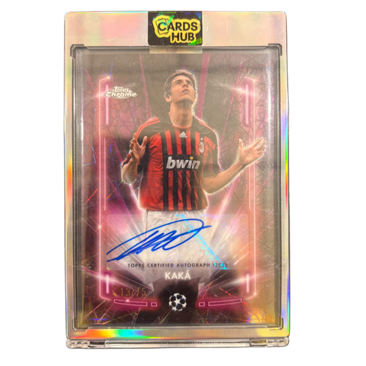 KAKA - 2024/25 Topps Chrome Black Lazer /75 Auto