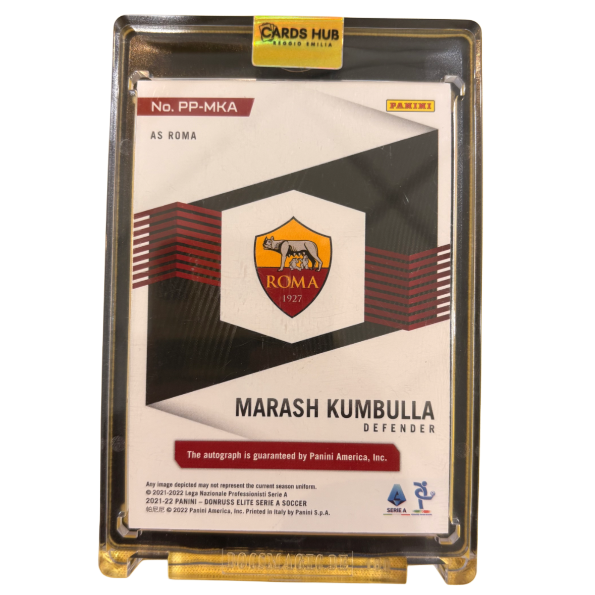 KUMBULLA - 2021/22 Donruss Elite Serie A Auto 1/1
