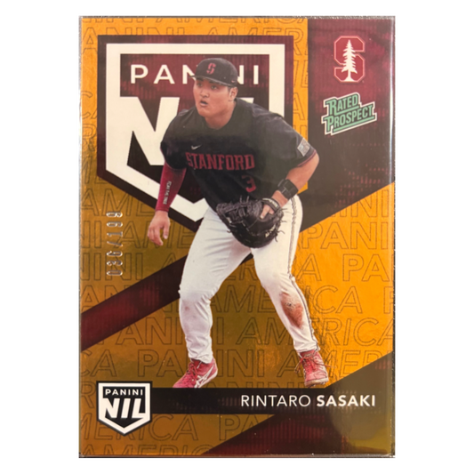 RINTARO SASAKI - 2025 Panini The National NIL Rated Prospect /199