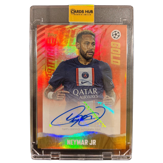 NEYMAR - 2022/23 Topps Gold /10 Auto