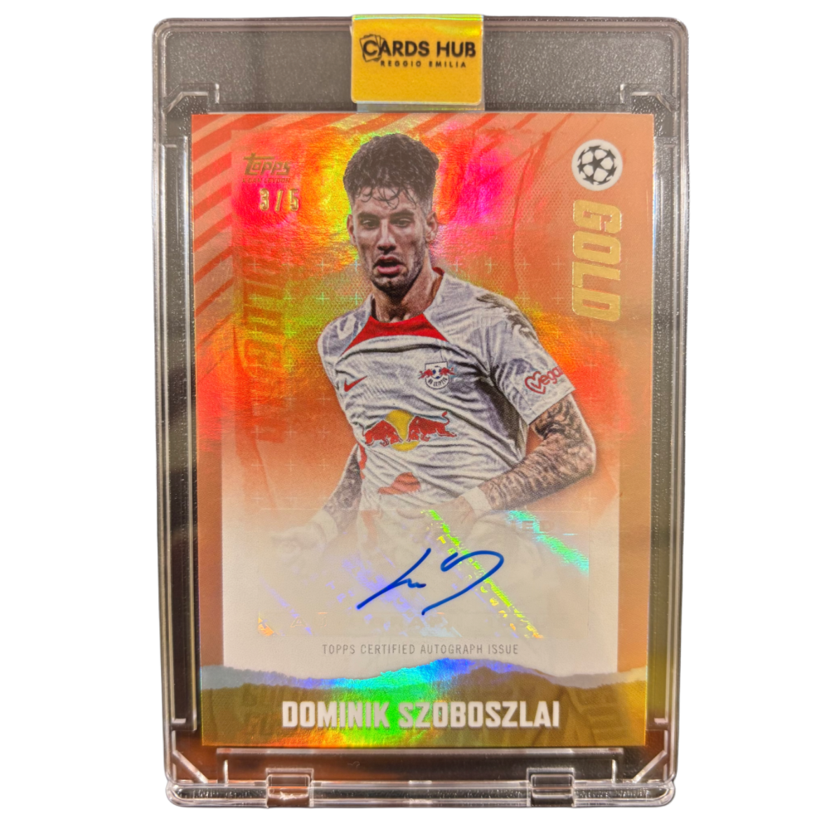 SZOBOSZLAI - 2022/23 Topps Gold /5 Auto