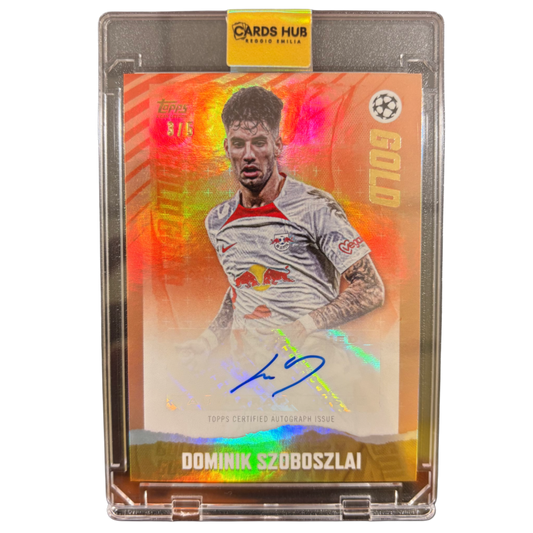 SZOBOSZLAI - 2022/23 Topps Gold /5 Auto
