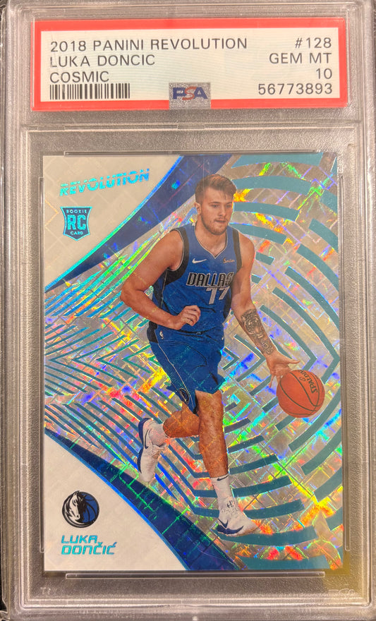 DONCIC - 2018 Revolution Cosmic /100 RC PSA 10