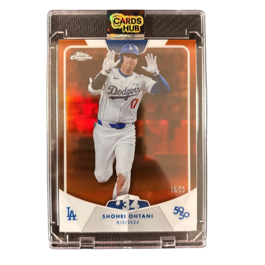 OHTANI - 2024 Topps Chrome 50/50 HR #34 /25