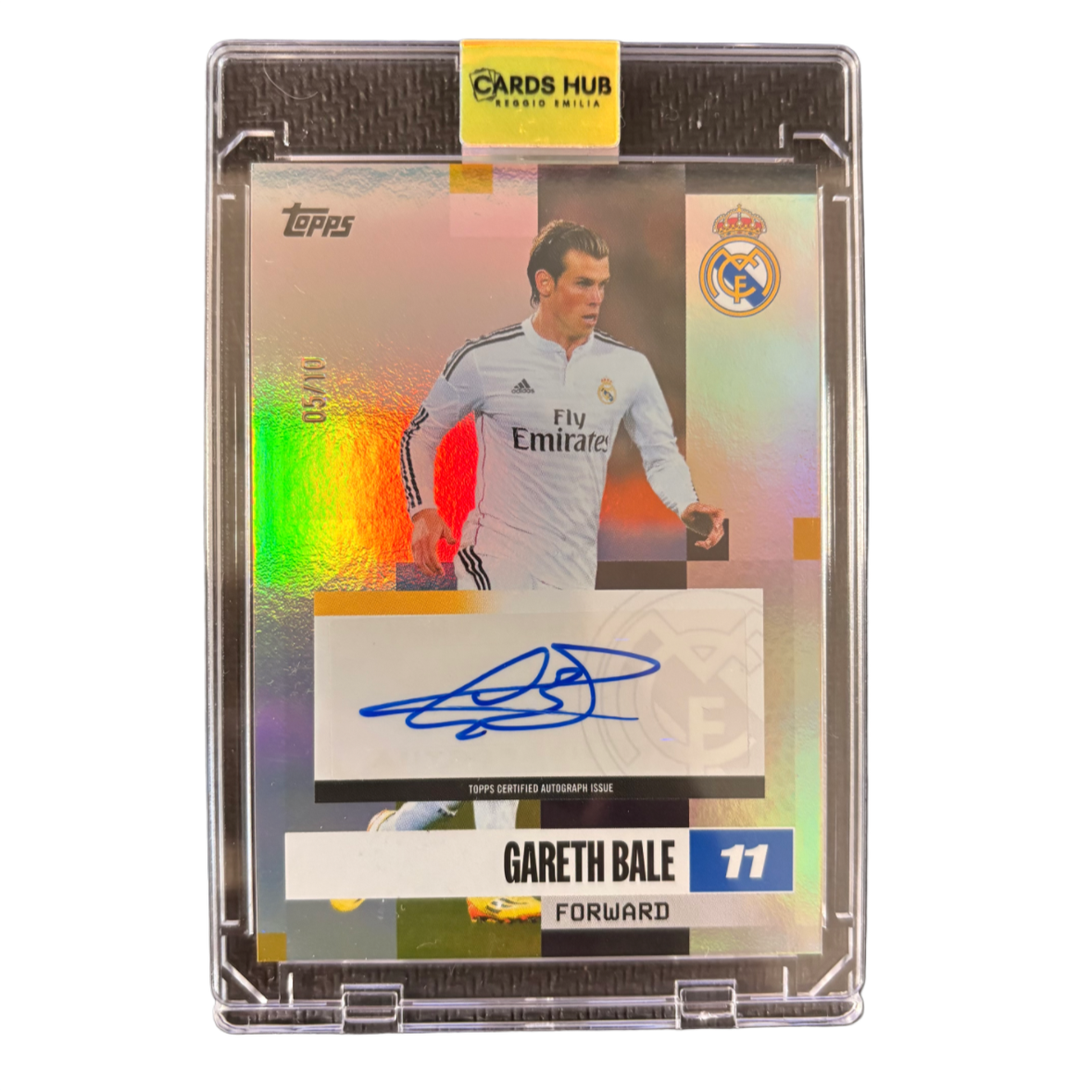 BALE - 2024/25 Topps Real Madrid Team Set /10 Auto