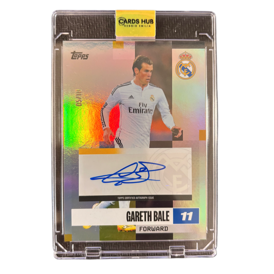 BALE - 2024/25 Topps Real Madrid Team Set /10 Auto
