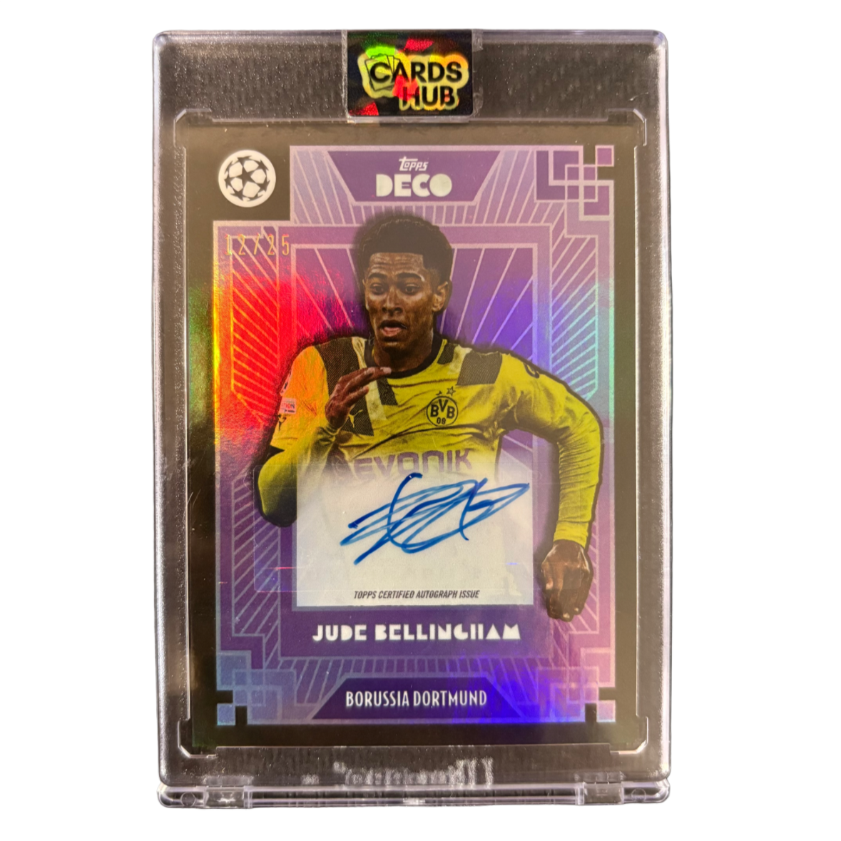 BELLINGHAM - 2022/23 Topps Deco /25 Auto
