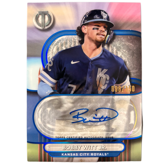 BOBBY WITT JR - 2024 Topps Tribute /150 Auto