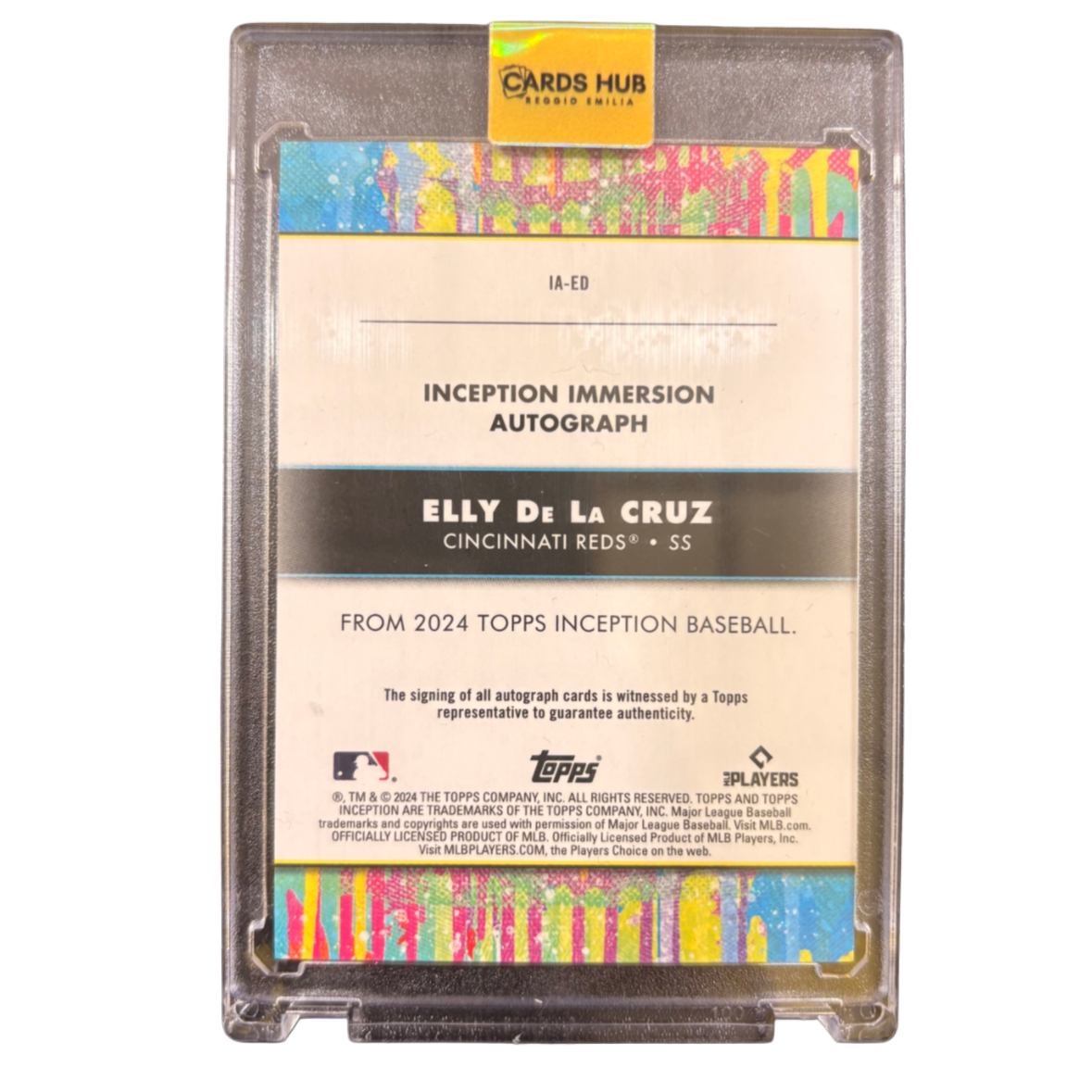 ELLY DE LA CRUZ - 2024 Topps Inception /44 Auto RC