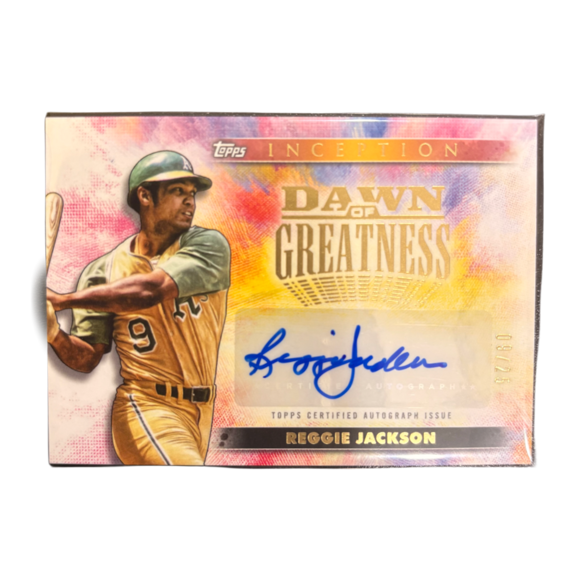 REGGIE JACKSON - 2024 Topps Inception /25 Auto