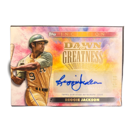 REGGIE JACKSON - 2024 Topps Inception /25 Auto