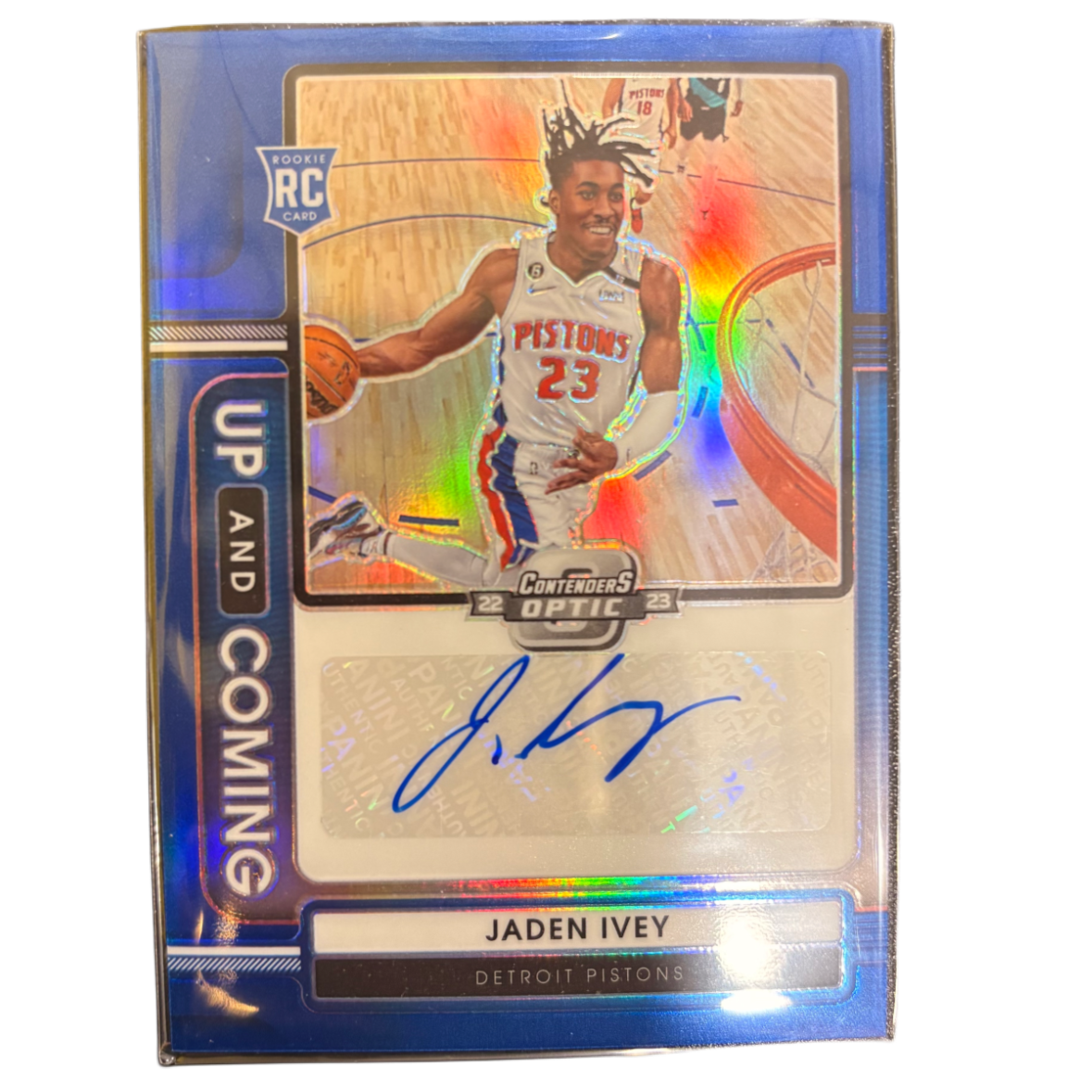 JADEN IVEY - 2022/23 Contenders Optic /75 Auto RC