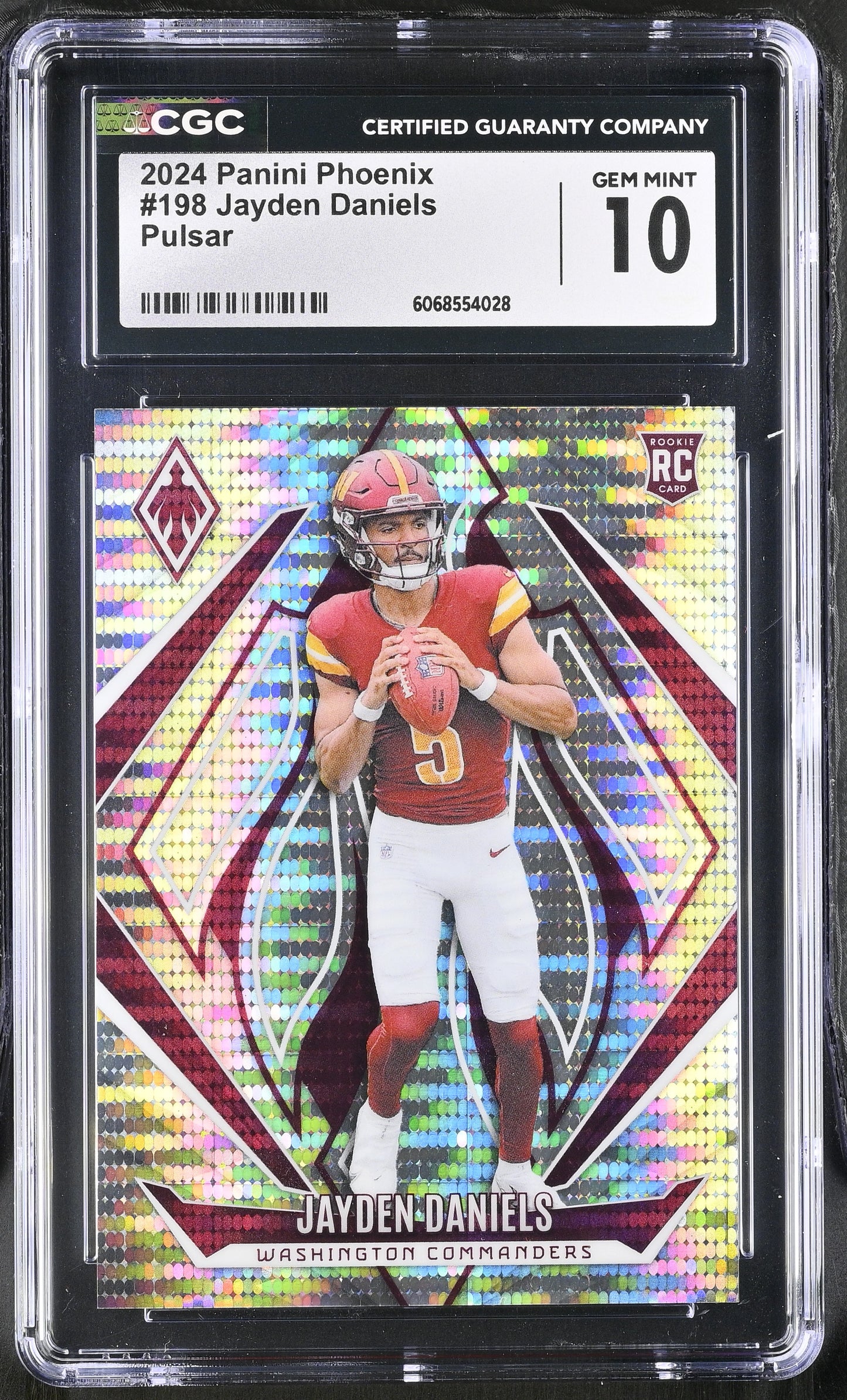 JAYDEN DANIELS - 2024 Phoenix Pulsar /200 RC CGC 10