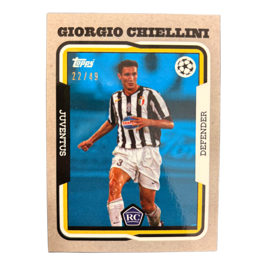 GIORGIO CHIELLINI - Topps Lost Rookies /49