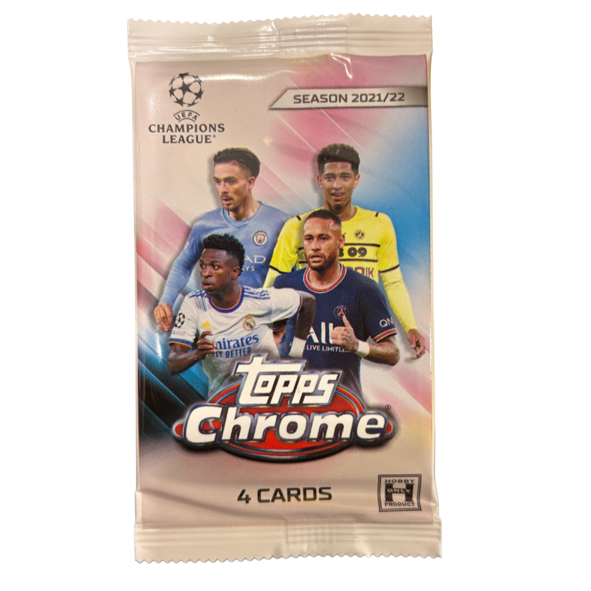 2021-22 Topps Chrome UEFA Champions League Hobby Pack