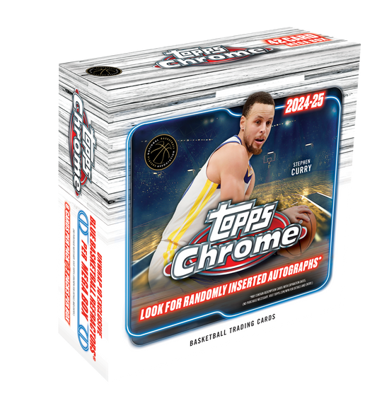 2024/25 Topps Chrome Basketball Mega Box