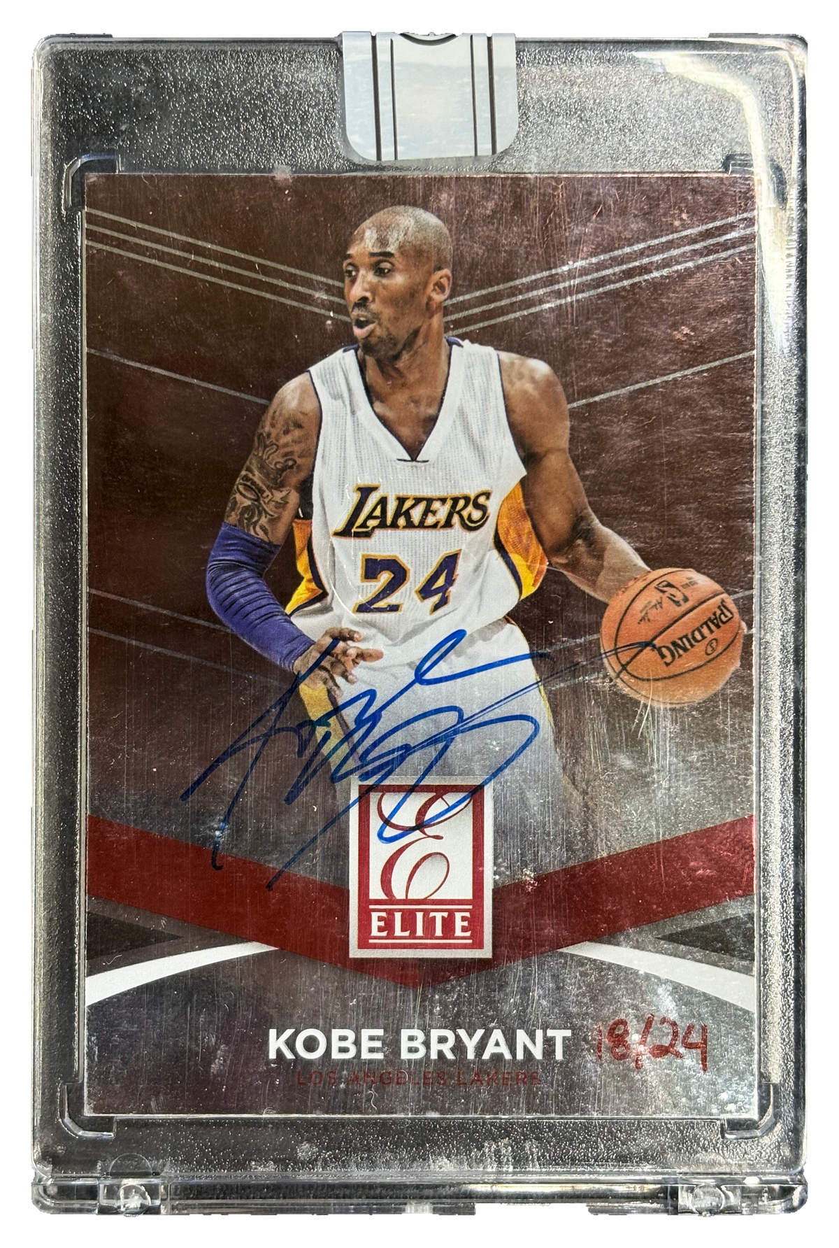 KOBE BRYANT - 2014/15 Panini Donruss Elite Auto #23 /24 - front