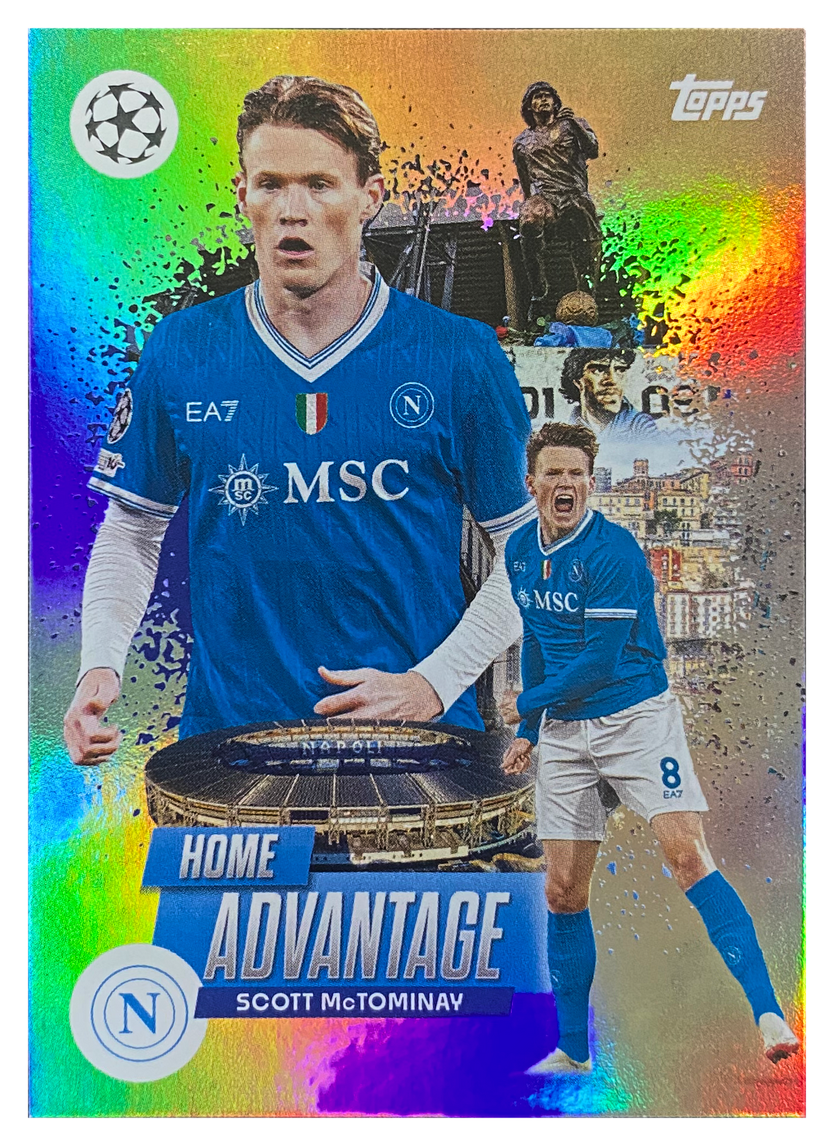 SCOTT MCTOMINAY - 2025/26 Topps UEFA Club Competitions Home Advantage #HP-24 - front