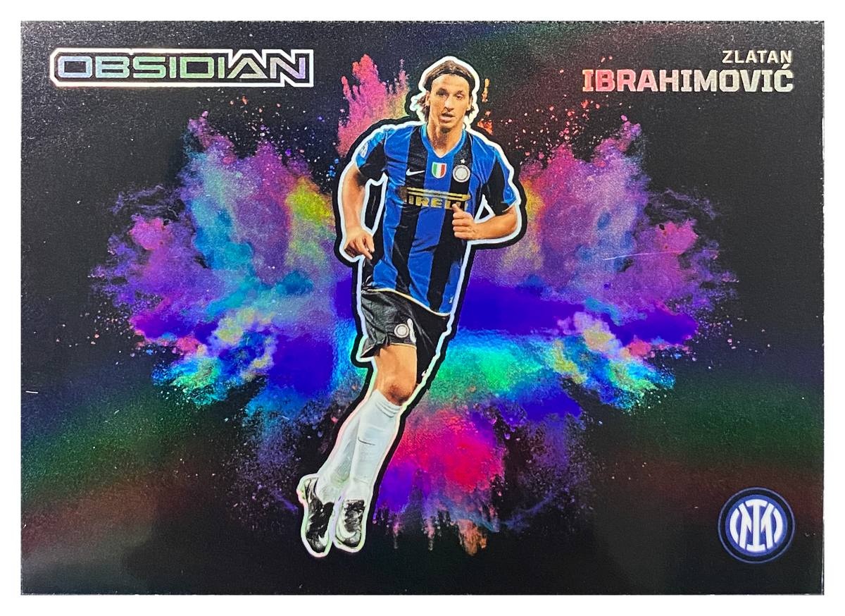 ZLATAN IBRAHIMOVIC - 2025/26 Panini Obsidian Black Color Blast #21 - front