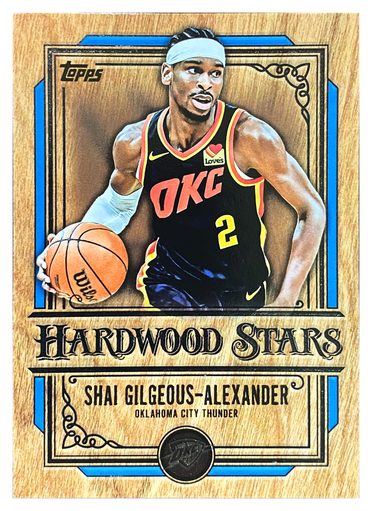 SHAI GILGEOUS-ALEXANDER - 2025/26 Topps Basketball Hardwood Stars #HS-6 - front