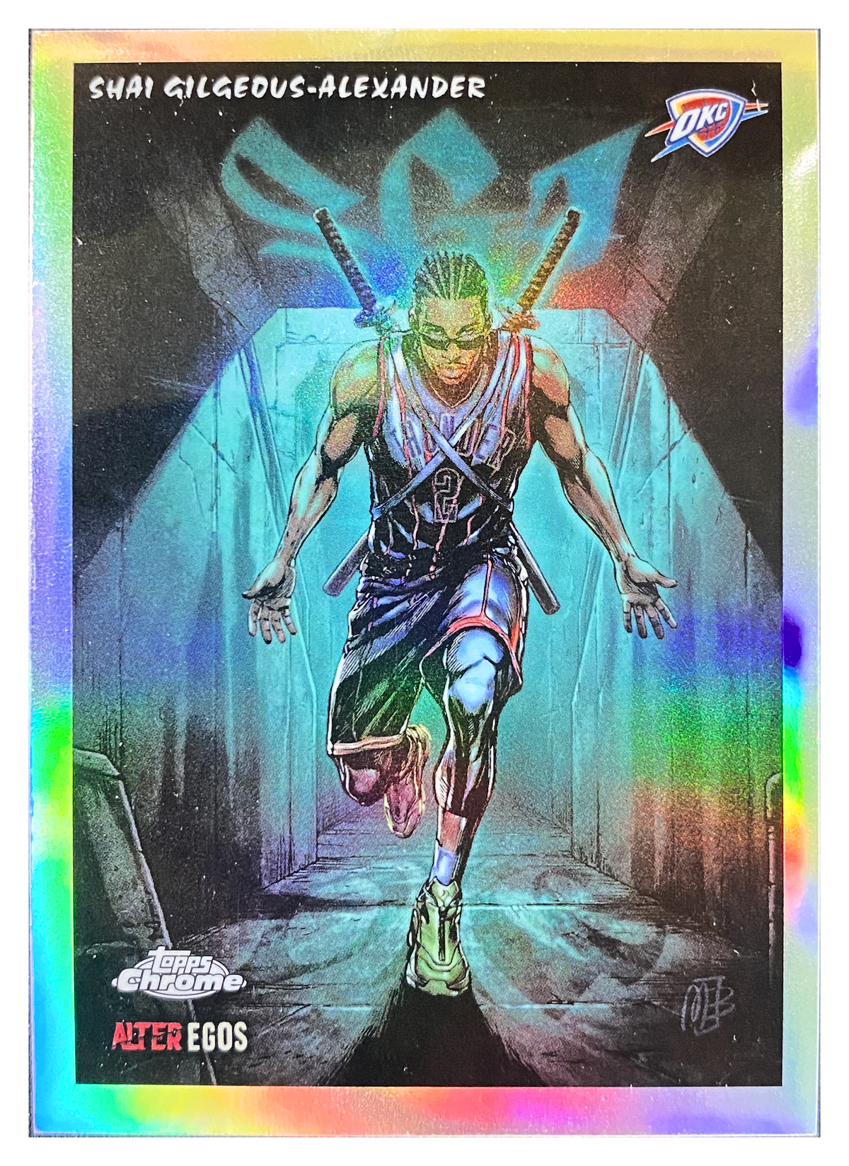 SHAI GILGEOUS-ALEXANDER - 2025/26 Topps Chrome Basketball Alter Egos #AE-8 - front